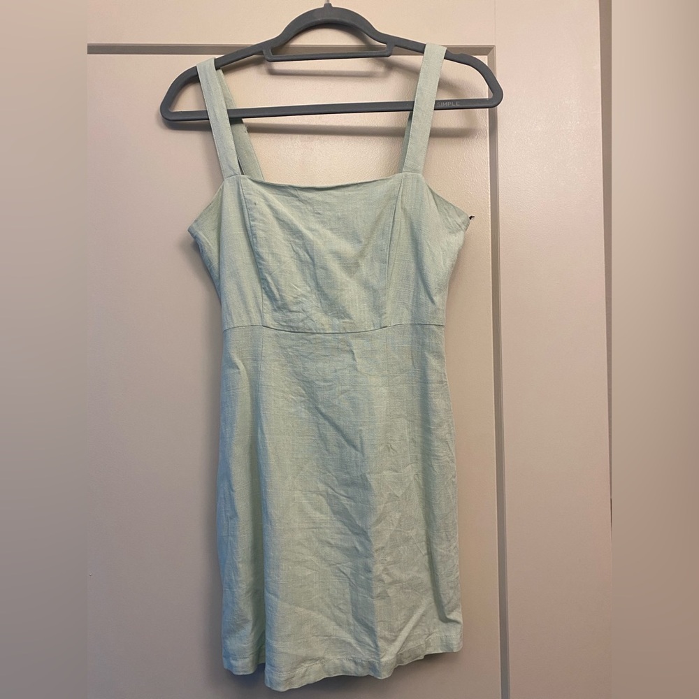 Forever, 21 sage linen dress